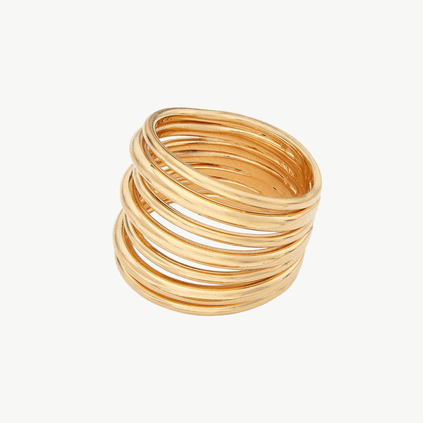 Soko Layered Strand Ring Ring