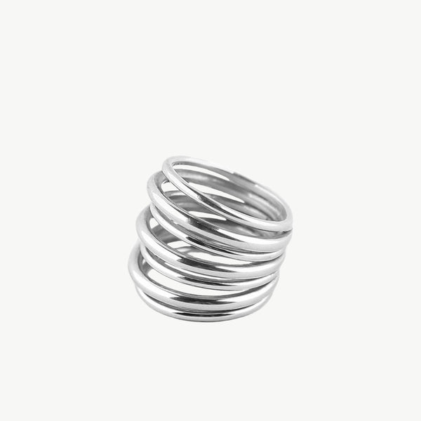 soko Layered Strand Ring Ring