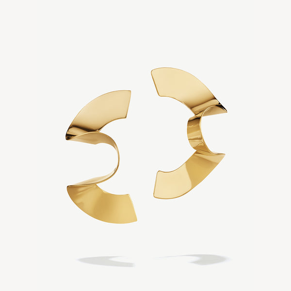 soko Maxi Twisted Sia Stud Earrings Sale