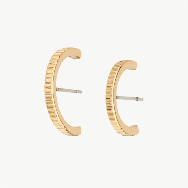 Soko Meta Huggie Hoop Earrings Sale