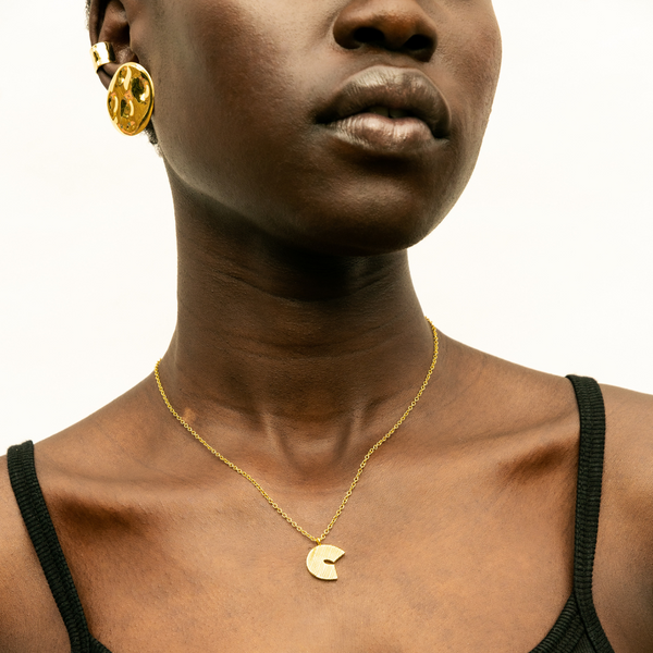 Soko Meta Initial Necklace Sale