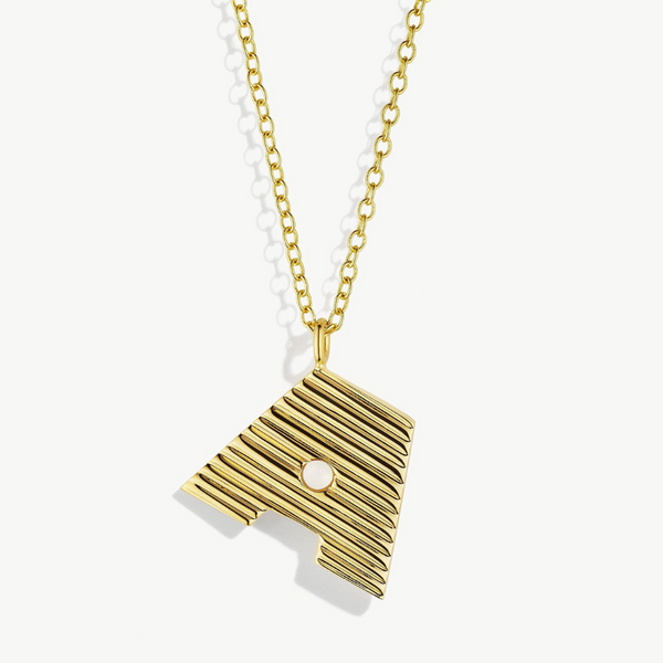 Soko Meta Initial Necklace Sale