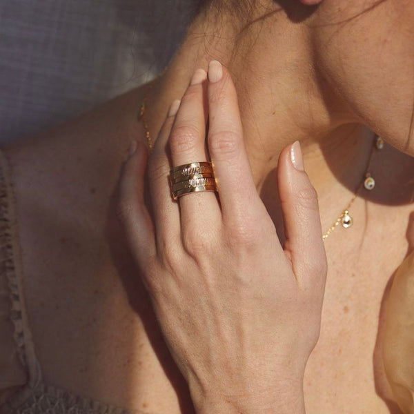 Soko Meta Spinner Ring Ring