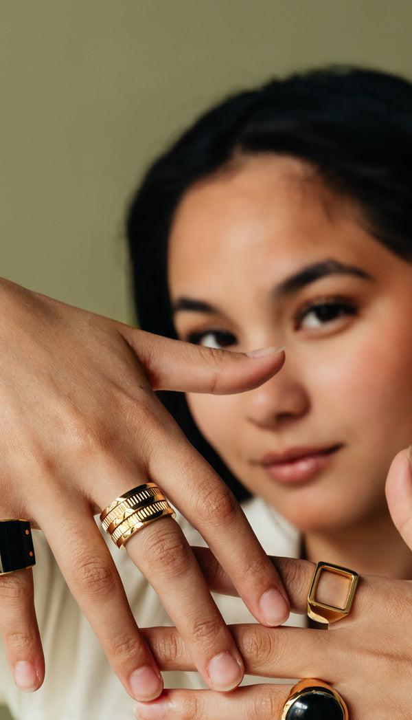 Soko Meta Spinner Ring Ring