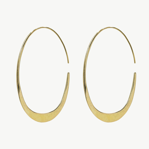 soko Mezi Tapered Hoop Earrings Earrings