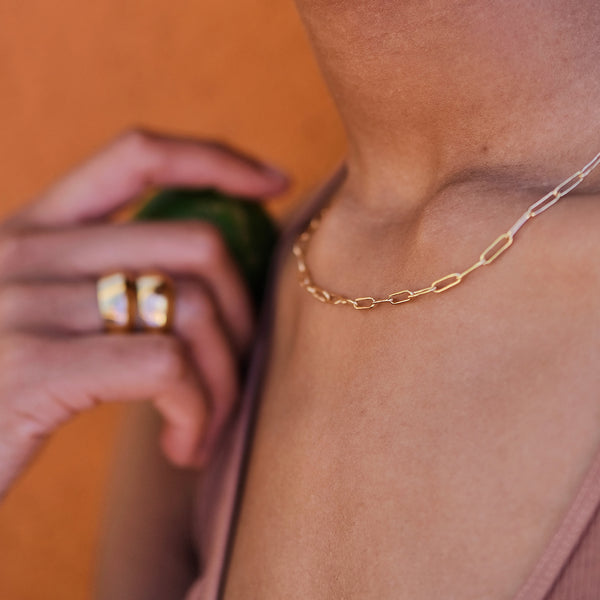 Soko Mini Ellipse Link Necklace Necklace