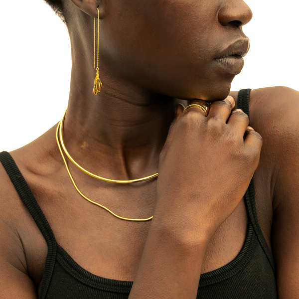 Soko Nyoka Layered Choker Necklace Necklace