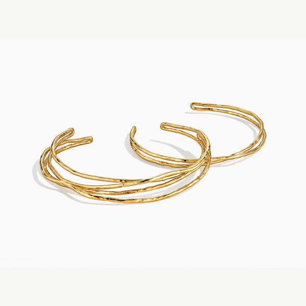 soko Nyundo Stacking Cuff Bracelets Bracelet