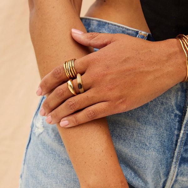 Soko Nyundo Stacking Rings Ring