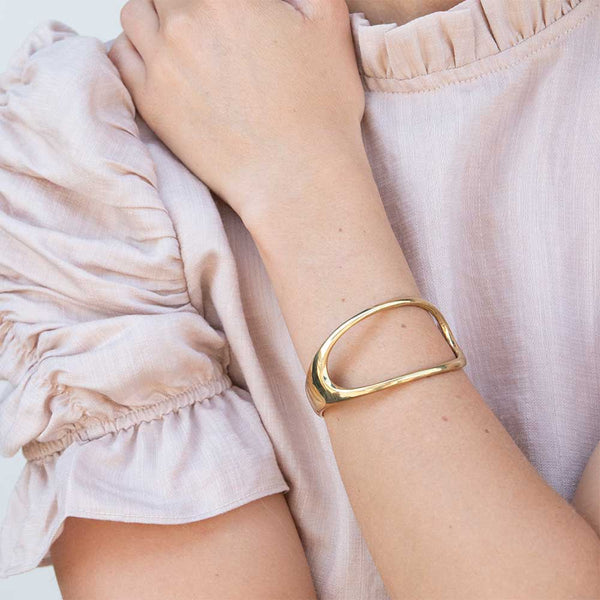 Soko Open Oval Statement Cuff Bracelet Sale