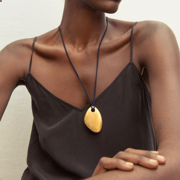 Soko Sabi Organic Drop Pendant Necklace Necklace