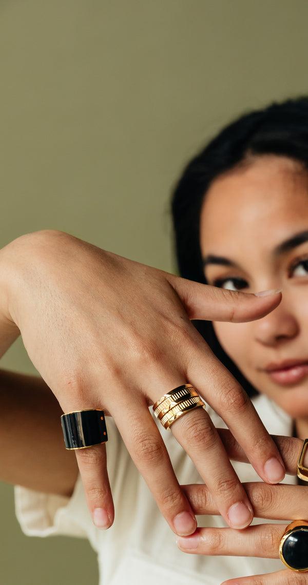 Soko Sana Horn Band Ring Sale