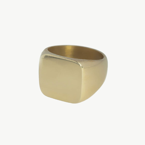Soko Square Signet Ring Ring