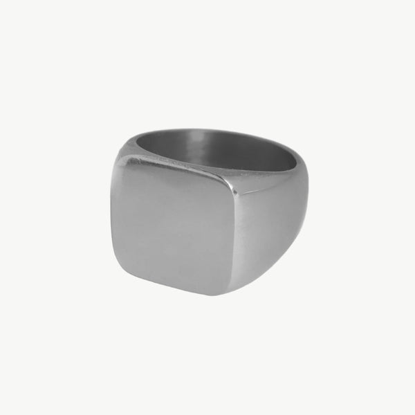 soko Square Signet Ring Ring
