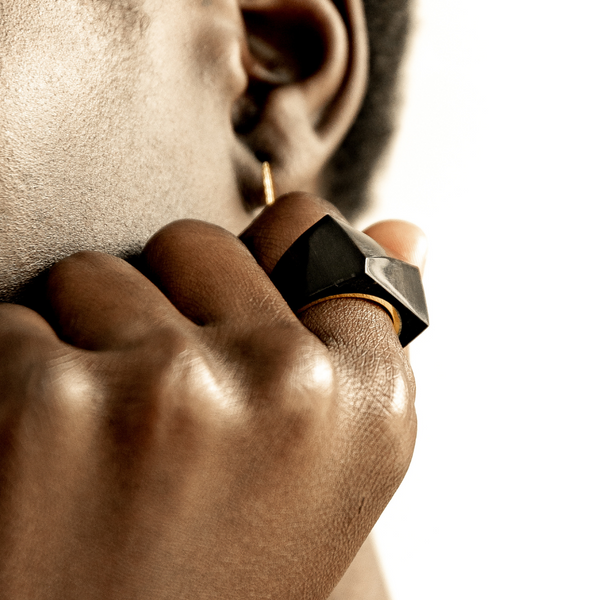 Soko Sura Horn Statement Ring Ring