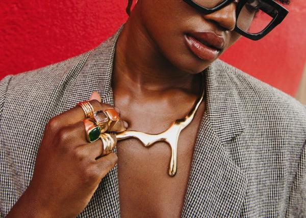 Soko Tiriko Drip Choker Necklace