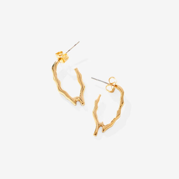 soko Tiriko Mini Drip Hoop Earrings