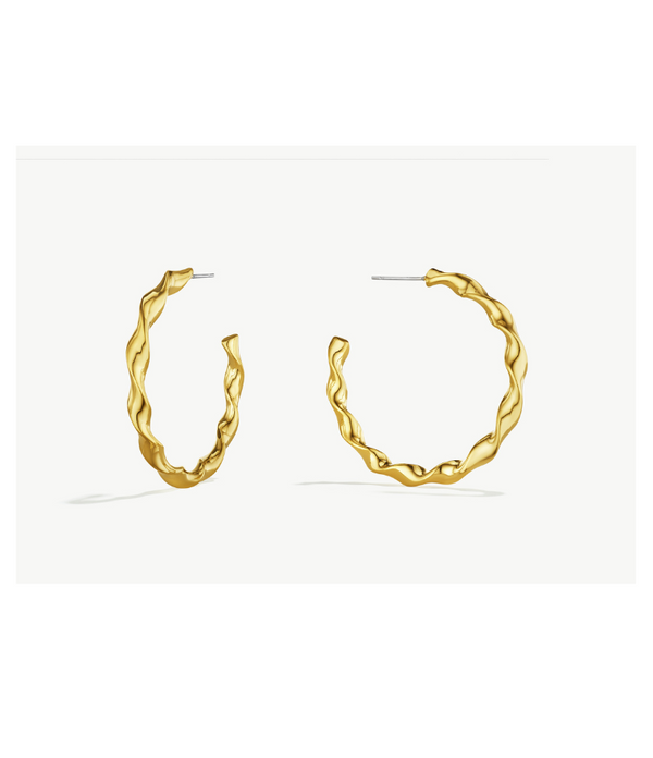 soko Twist Hoop Earring Earrings