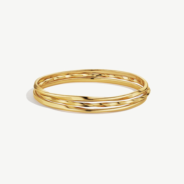 soko Twist Stacked Bangle Bracelets Bracelet