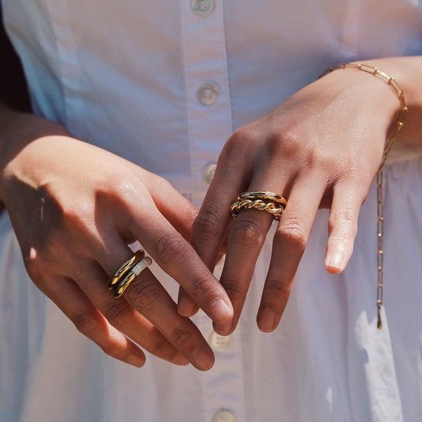 Soko Uzi Stacking Rings Ring