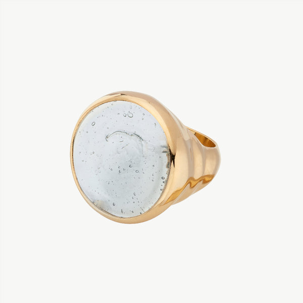 Soko Wazi Glass Statement Ring Sale