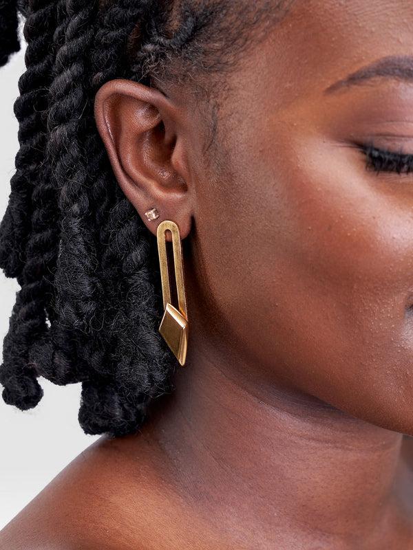 Soko Tuliza Maxi Sliding Spinner Mental Health Drop Earrings Earrings