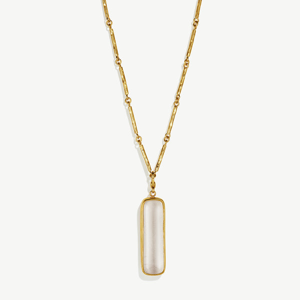 Soko Umbo Rectangle Necklace Charm & Nyundo Chain Necklace Set Necklace