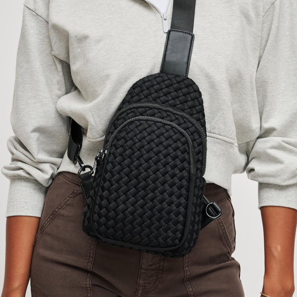Sol And Selene Beyond The Horizon - Woven Neoprene Sling Backpack Sling Backpack