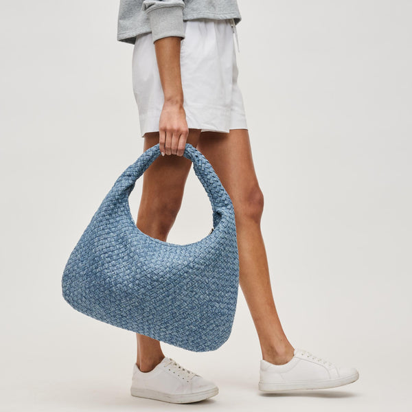 Sol And Selene Dare To Dream - Large Woven Denim Hobo Hobo