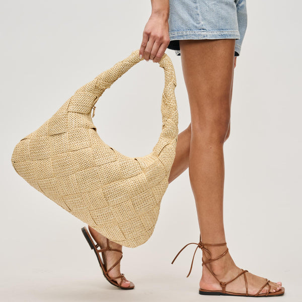 Sol And Selene Dare To Dream - Large Woven Straw Hobo Hobo