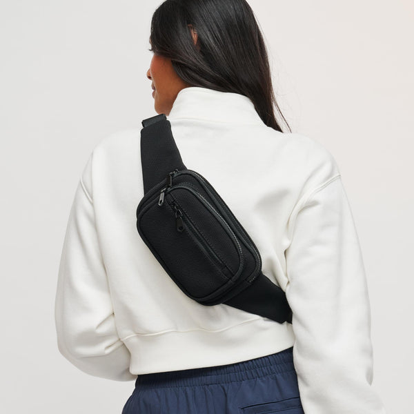 sol and selene Hip Hugger - Neoprene Mesh Belt Bag Belt Bag sol and selene Hip Hugger - Neoprene Mesh Belt Bag Belt Bag