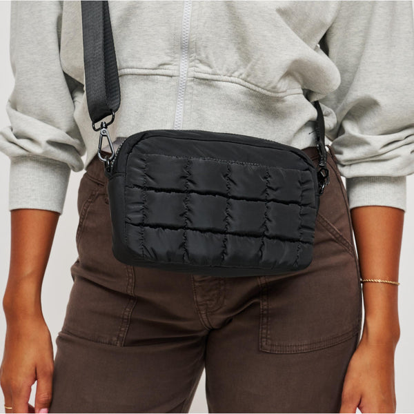 Sol And Selene Inspiration - Quilted Nylon Crossbody Crossbody