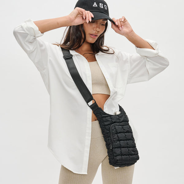 Sol And Selene Let It Flow - Quilted Puffer Crossbody Crossbody