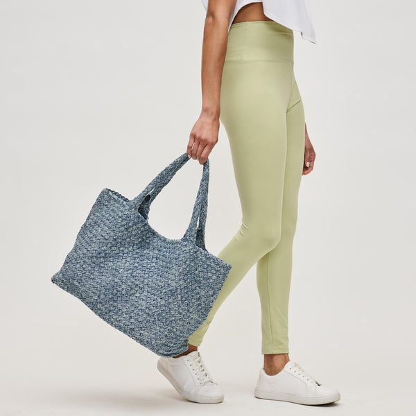 Sol And Selene Sky's The Limit - Large Denim Tote Tote