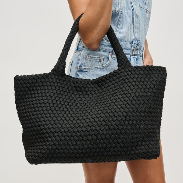 sol and selene Sky's The Limit - Large Laced Up Eco-Edition Tote Tote
