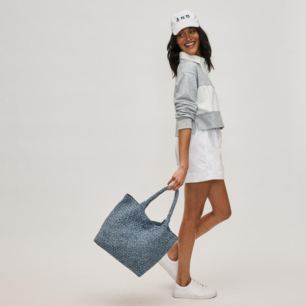 Sol And Selene Sky's The Limit - Medium Denim Tote Tote
