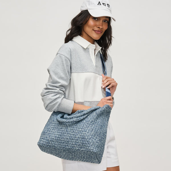Sol And Selene Sky's The Limit - Medium Denim Tote Tote