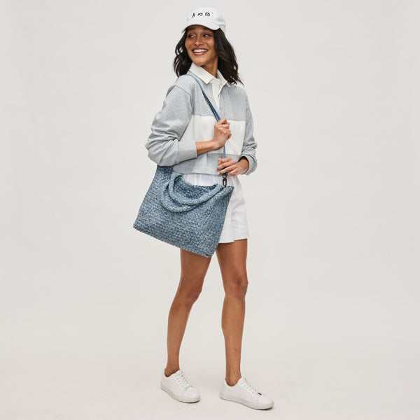Sol And Selene Sky's The Limit - Medium Denim Tote Tote