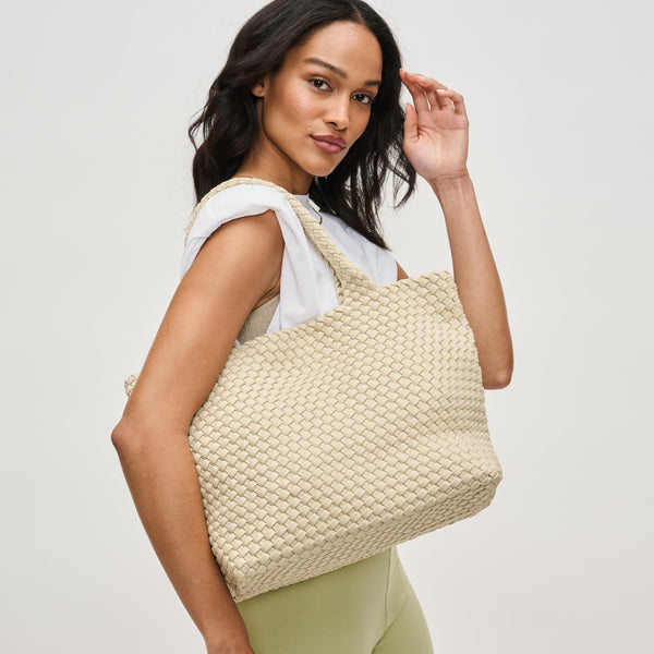 Sol And Selene Sky's The Limit - Medium Laced Up Eco-Edition Tote Tote