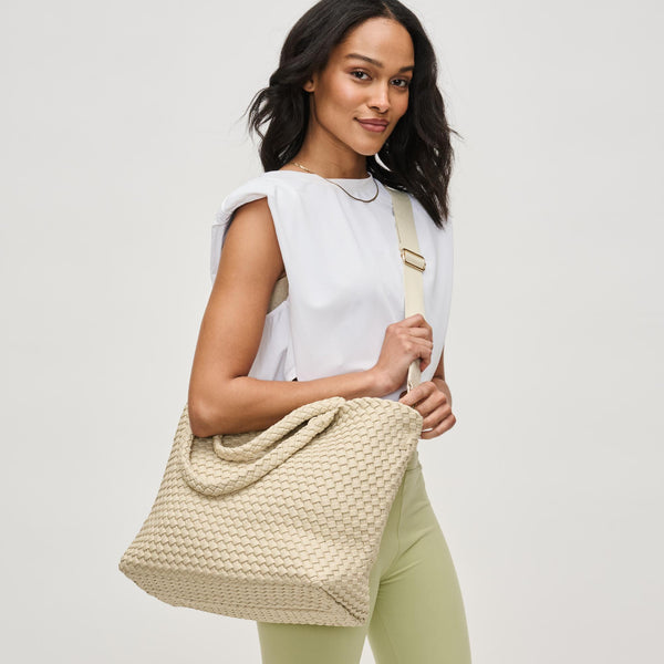 Sol And Selene Sky's The Limit - Medium Laced Up Eco-Edition Tote Tote