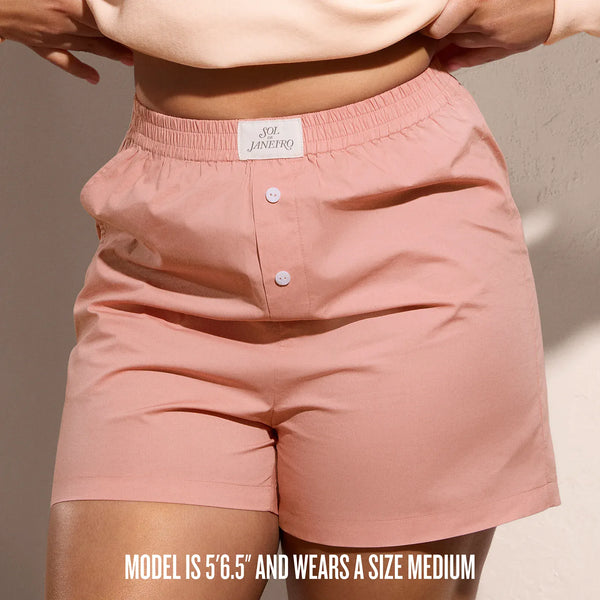 Sol De Janeiro Rosa Poplin Boxer Shorts Merch