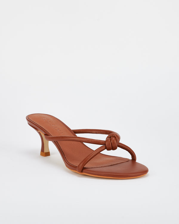Sol Sana Antibes Mule Cognac