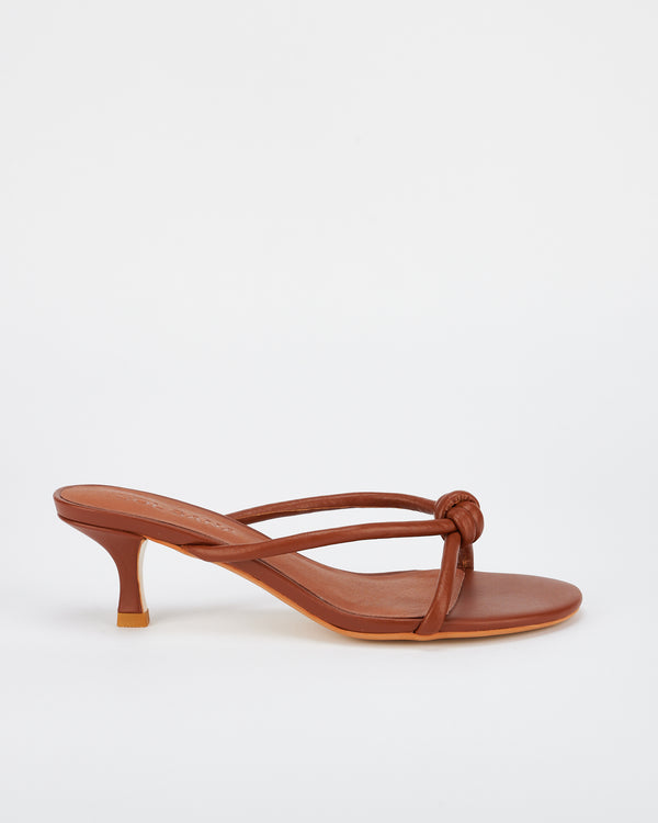 sol sana Antibes Mule Cognac