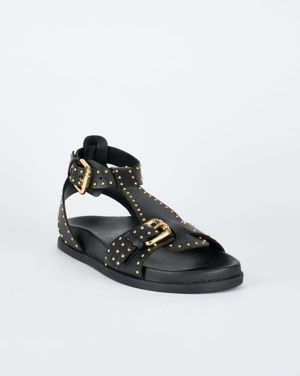 Sol Sana Bleeker Footbed Black/Gold
