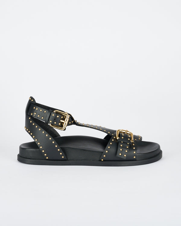 sol sana Bleeker Footbed Black/Gold