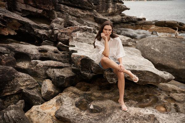 Sol Sana Carbone Heel Off White