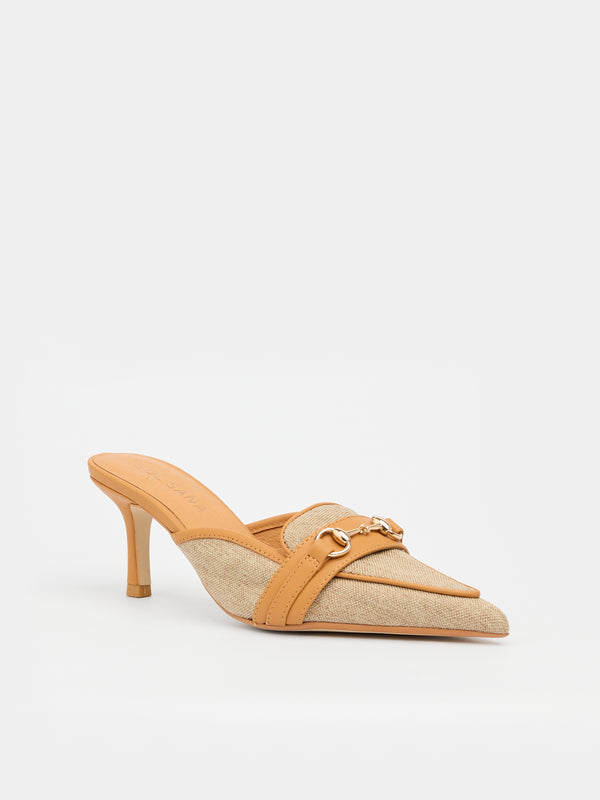 Sol Sana Carrie Mule Natural Canvas