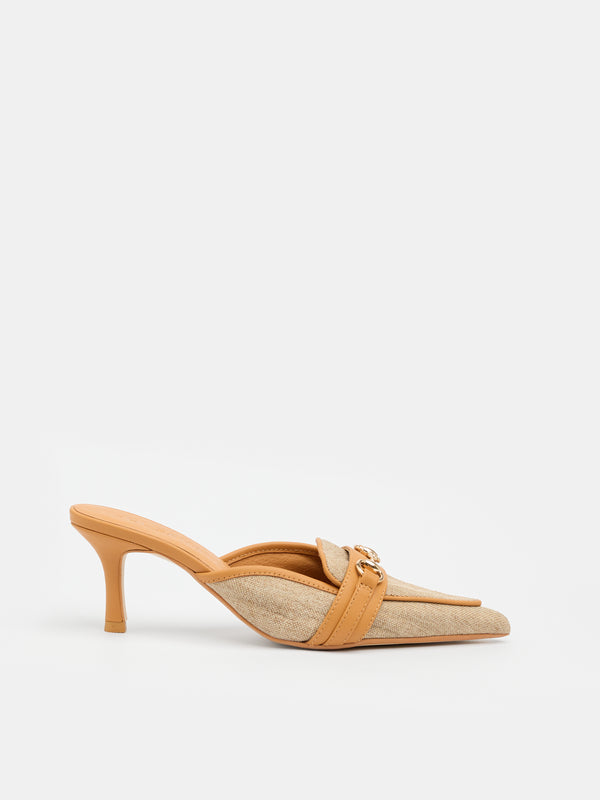 sol sana Carrie Mule Natural Canvas