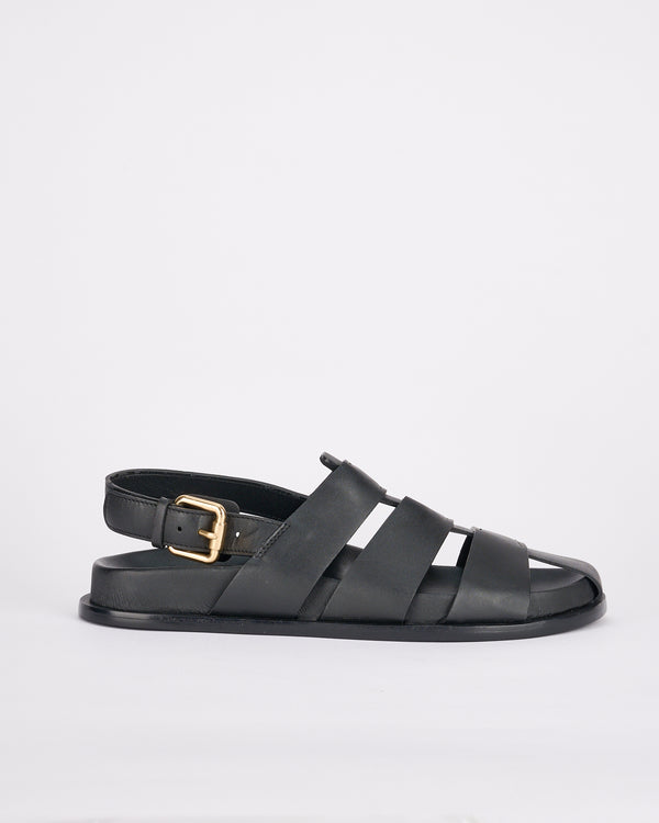 sol sana Celeste Footbed Black