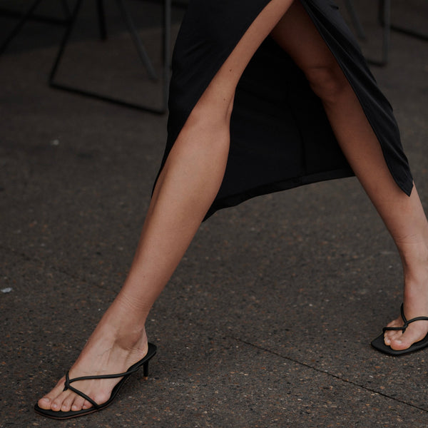 Sol Sana Chrissy Mule Black